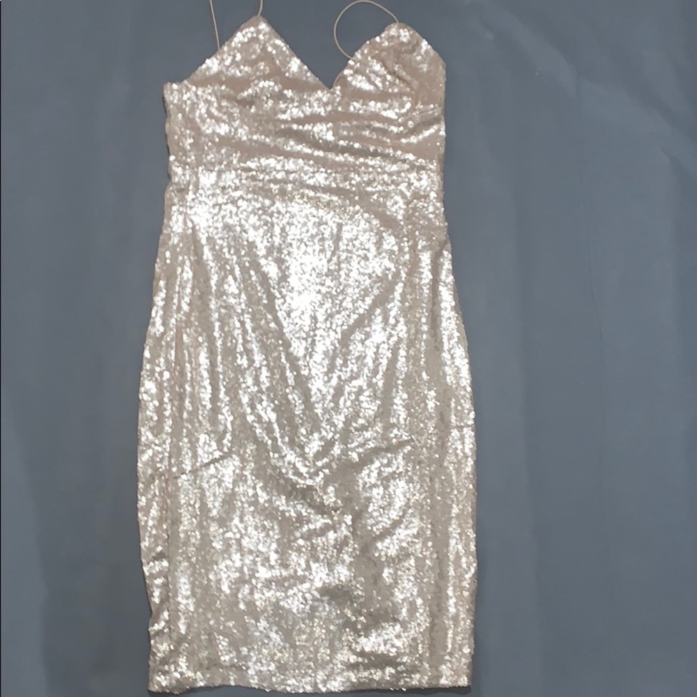 Club L Sequin Mini Dress